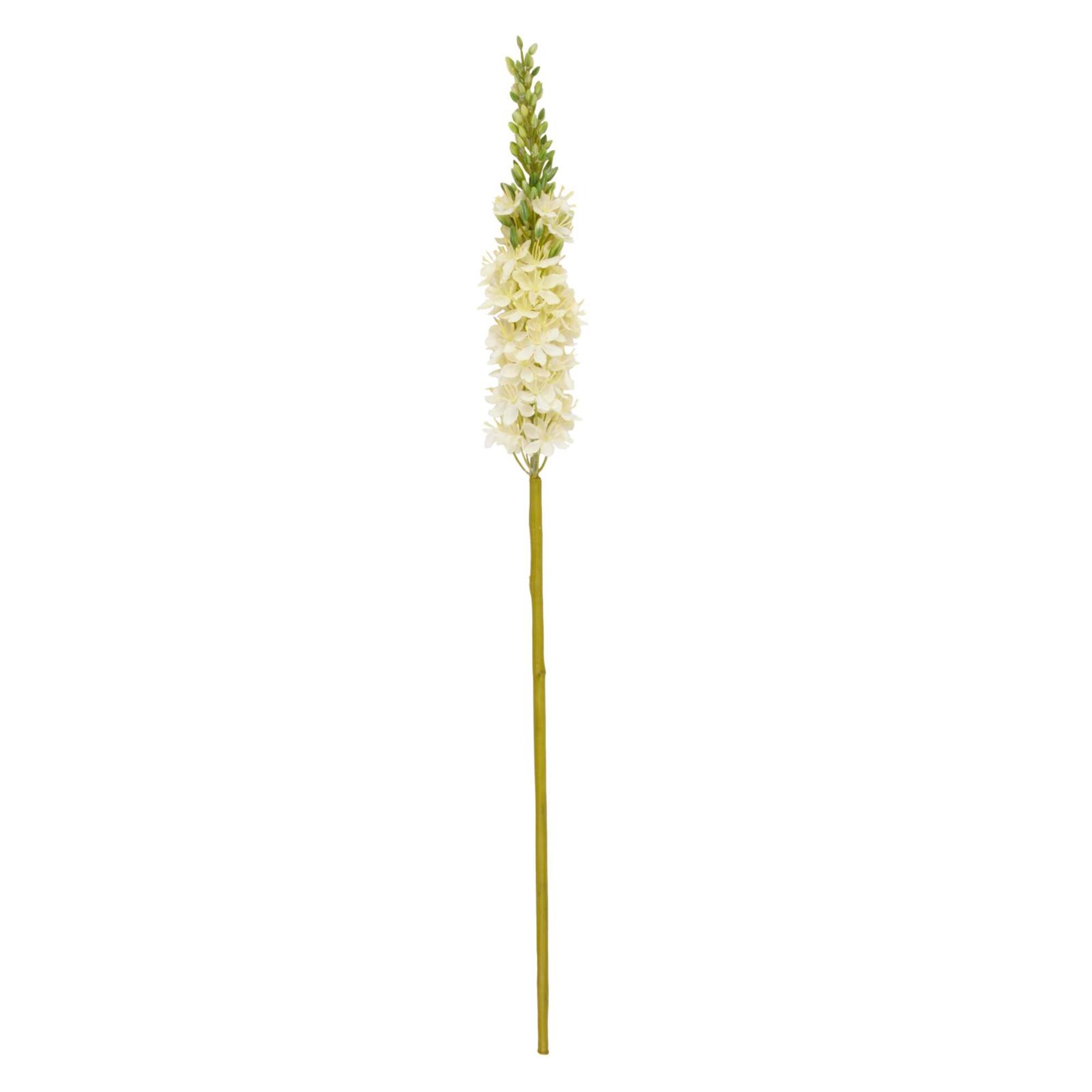 34" White Eremurus Artificial Flower Stem, 8ct.